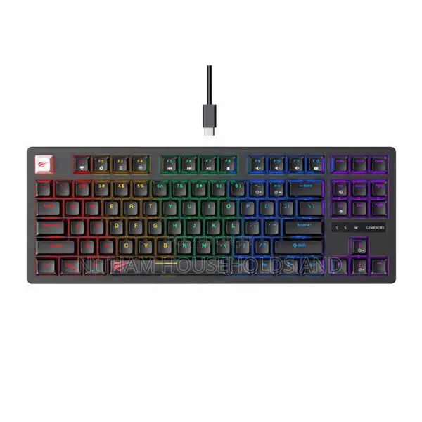 Havit Gamenote Kb892l Backlit 87 Keys Gaming Keyboard