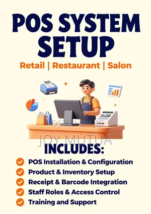 Pos System Setup (Retail/Restaurant/Salon)