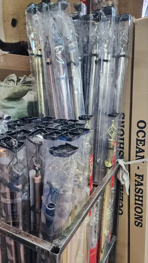Adjustable Curtain Rods for Both Single and Double to Four Meters