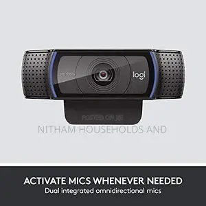 Logitech C920e Hd 1080p Mic-Enabled Webcam