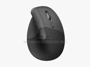 Logitech Lift Vertical Ergonomic Mouse, Wireless, Bluetooth