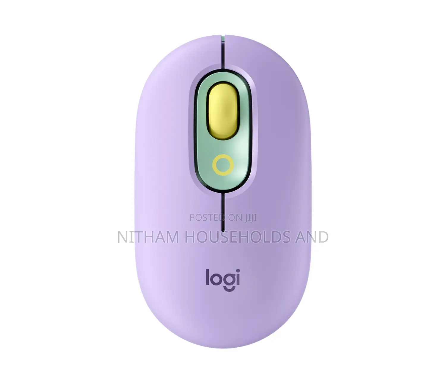 Logitech Pop Mouse Lavender Multi Device Wireless Mouse