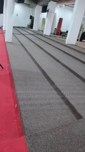 Conference Halls Podium Grey Wall to Wall Carpets