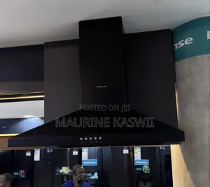 Hisense Hah602bg01 60cm Vertical Hood – Black Glass