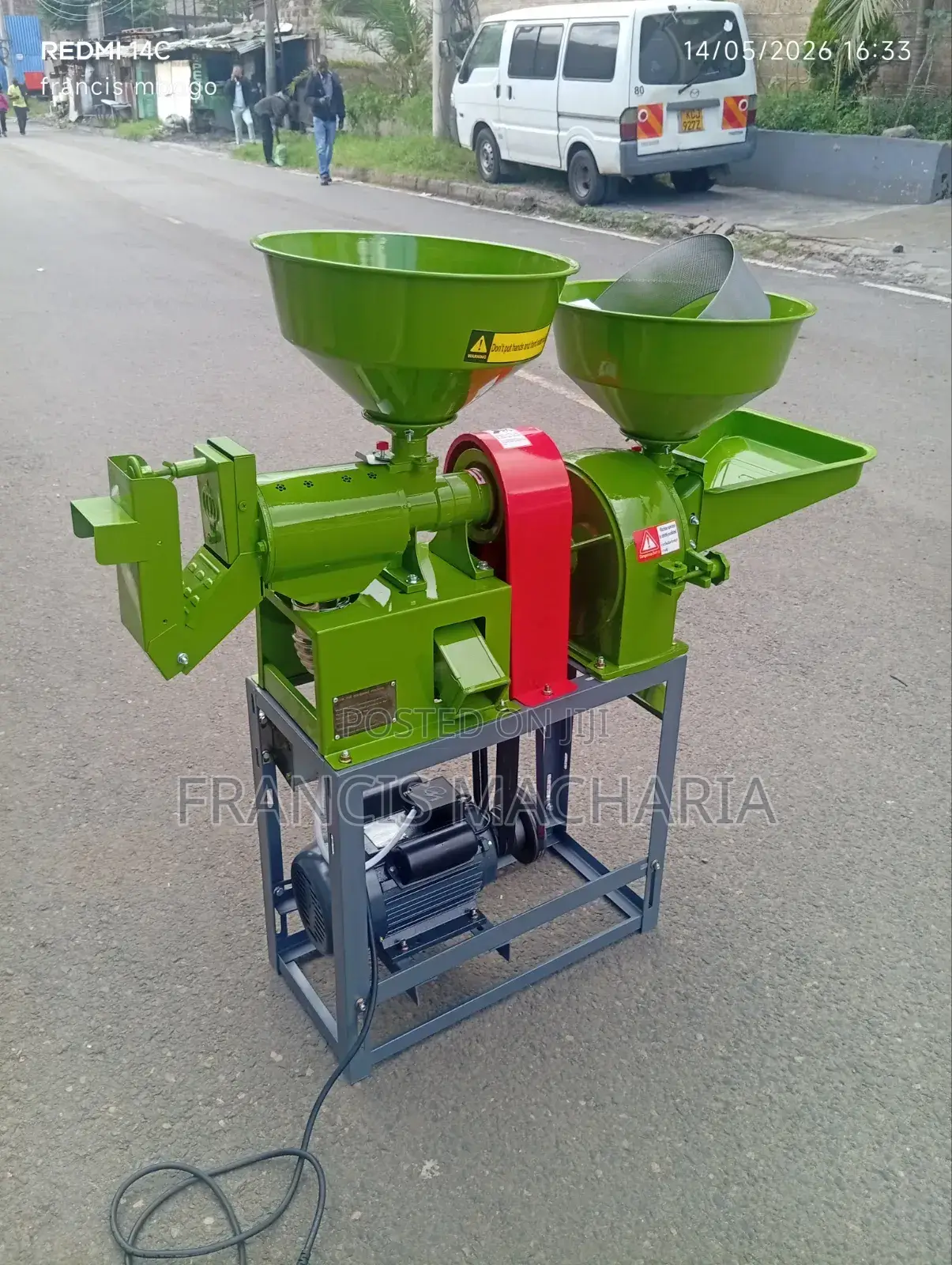 Combined Maize /Rice Mill Machine