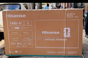 Hisense 85” Smart Frameless Tv -85a6