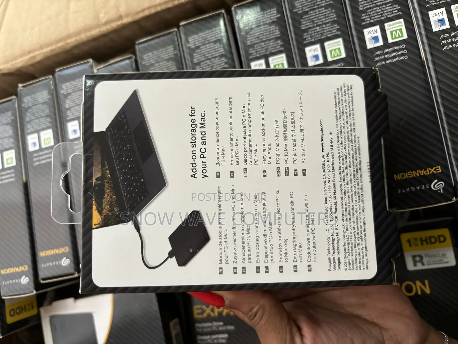 Seagate 1tb Expansion Portable Usb 3.0 Hard Drive