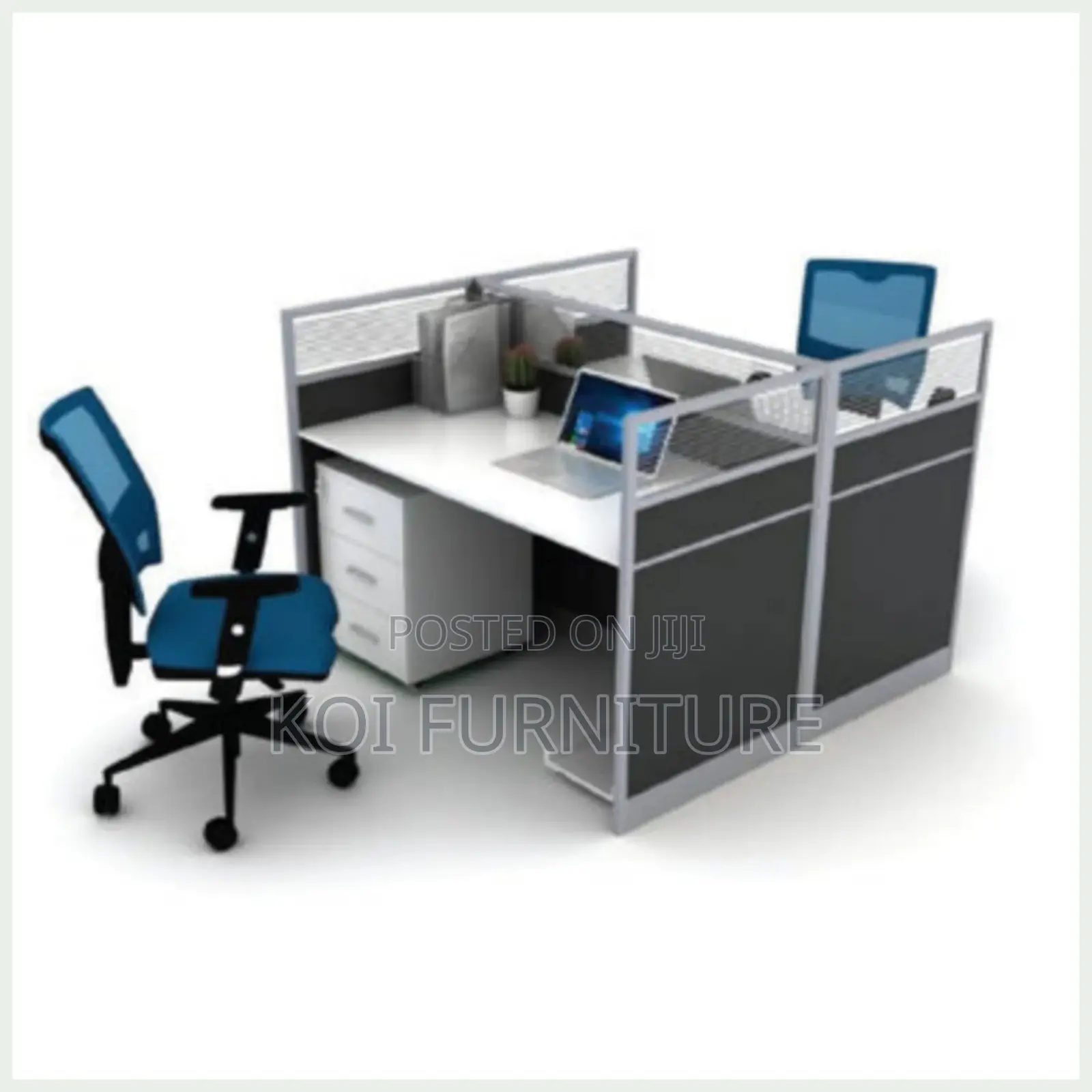 Office Workstation; Modular One User MDF Office Workstations
