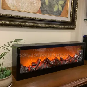 Fireplace 60cm With 3d Flame Decorative Fireplace Elegant Fire Place