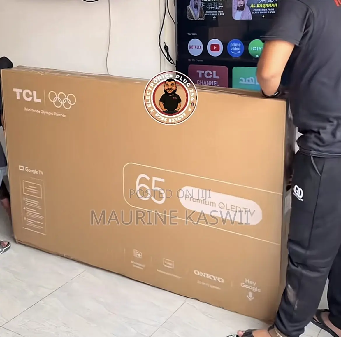 TCL 65-Inch Premium Qd-Mini Led Qled Tv