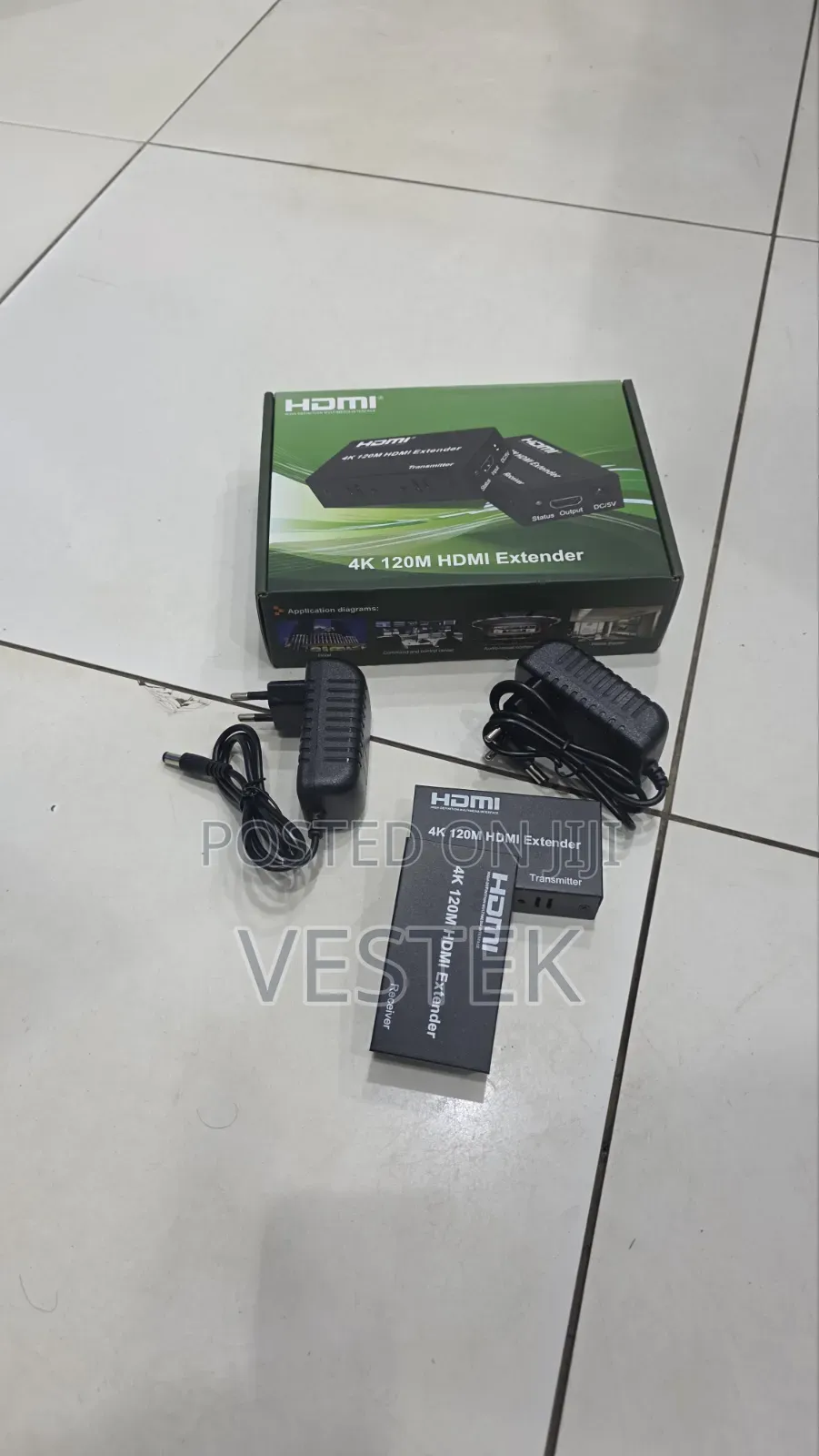120m Hdmi Extender Over Cat6/Cat5e With Transmitter Receiver