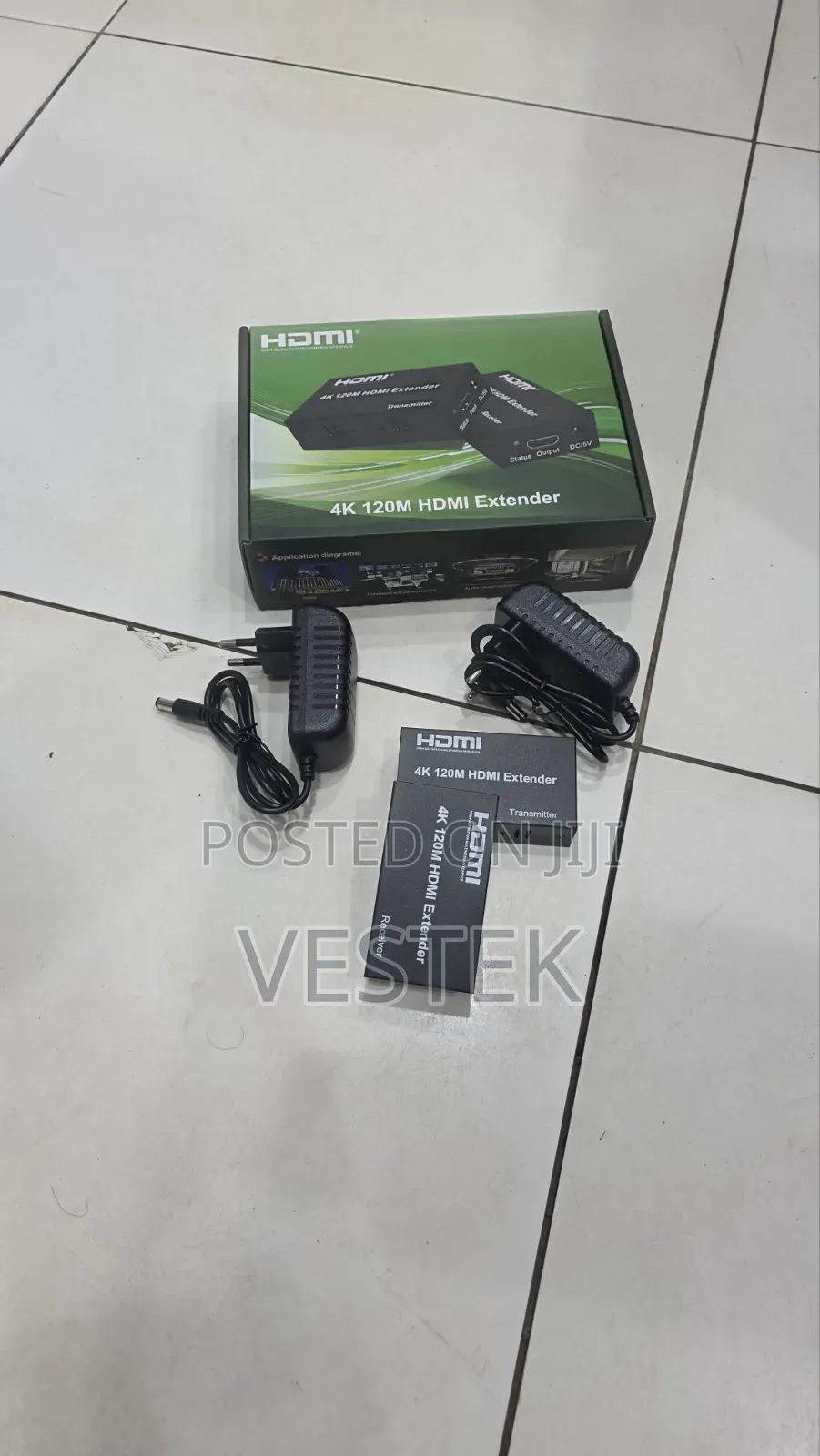 120m Hdmi Extender Full Hd/ Over Rj45 Cat6 Cable