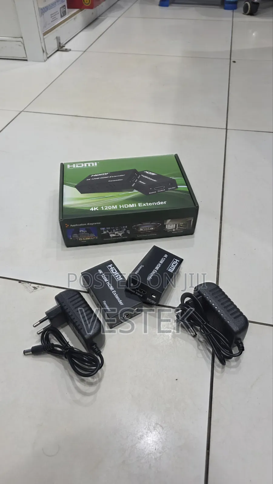 Hdmi Extender Over Lan Cable Up to 120m
