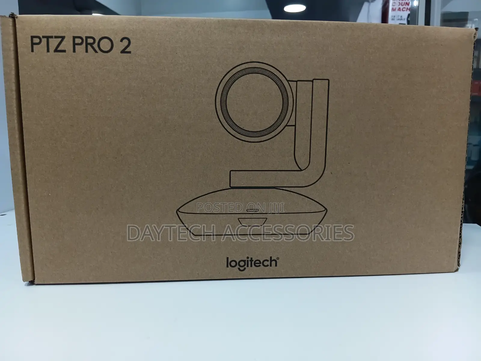 This Is a Logitech PTZ Pro 2 Video Conferencing Camera.