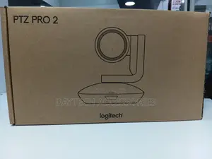 This Is a Logitech PTZ Pro 2 Video Conferencing Camera.