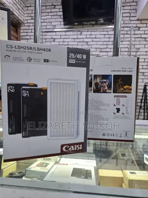 Caisi Cs-Lsh25r RGB Led Fill Light – Portable, Powerful