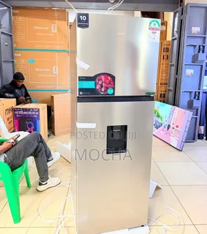 Hisense 320l Double Door No Frost Fridge With Water Dispenser