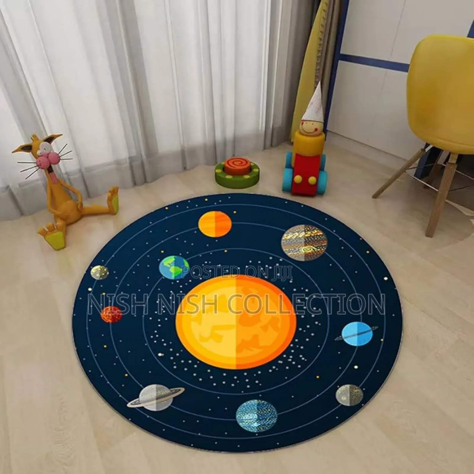 Round Carpet Soft Fleece Mat