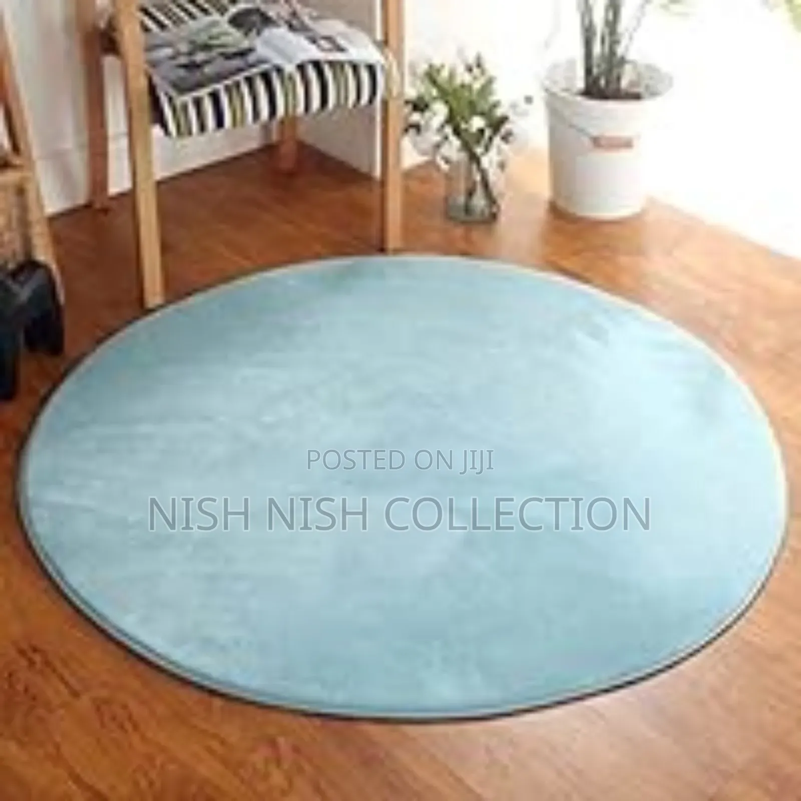 Round Carpet Soft Fleece Mat