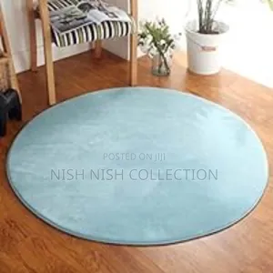 Round Carpet Soft Fleece Mat
