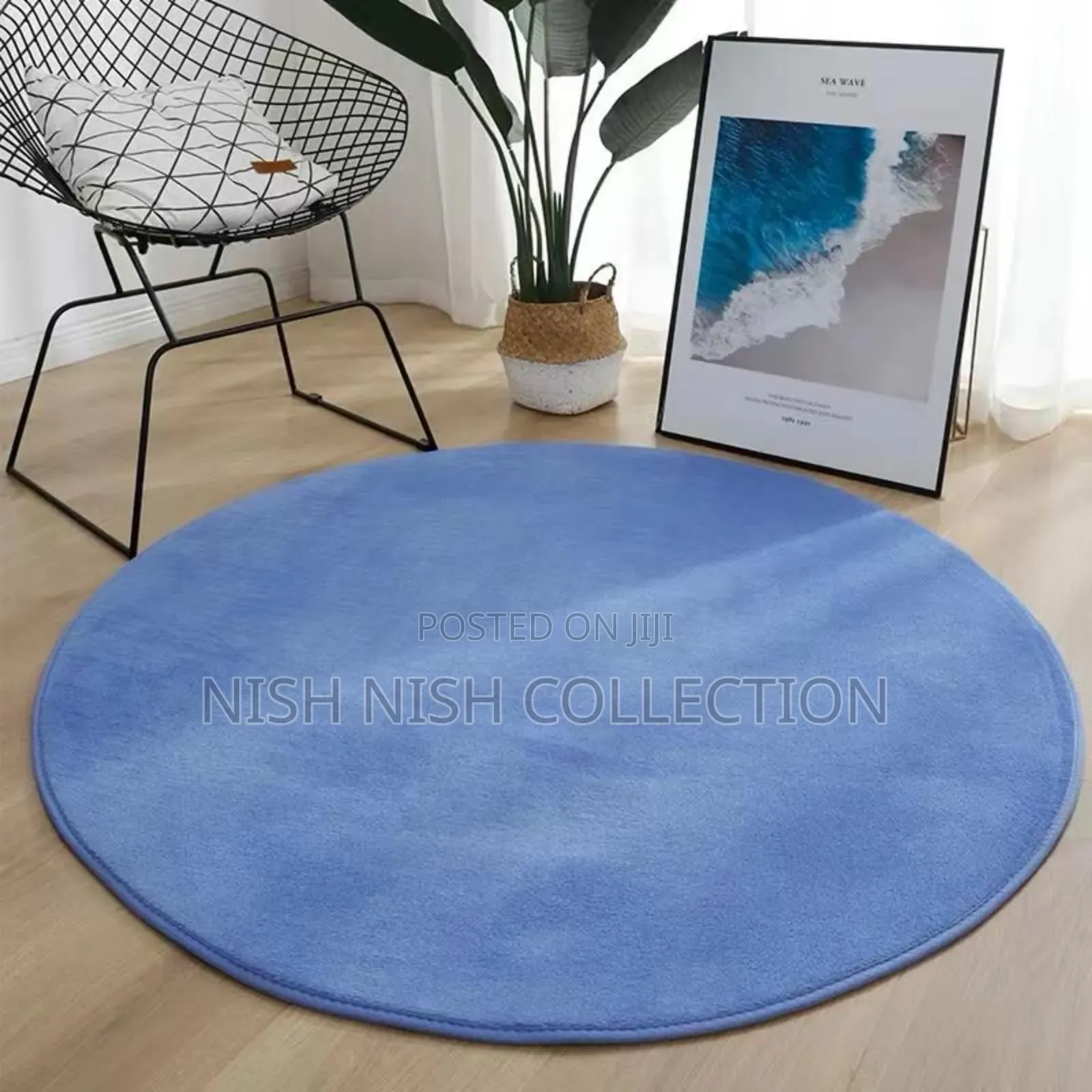 Round Carpet Soft Fleece Mat