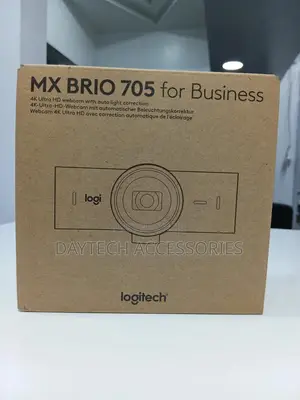 This Is the Logitech Mx Brio 705 Webcam for Business (Graphite)