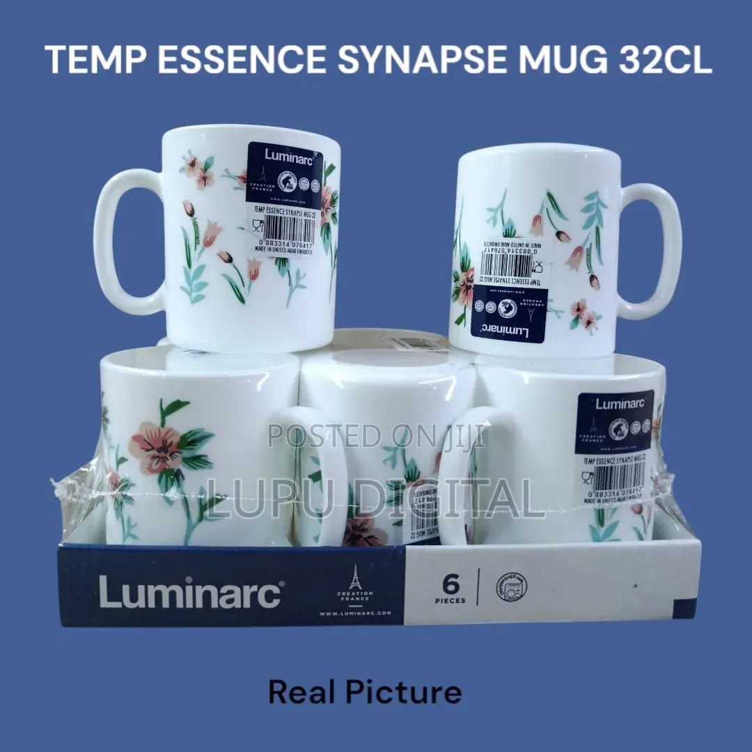 *Set of 6 Luminarc(Synapse)Cups
