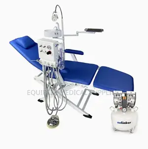 Portable Dental Chair / Dental Unit (With Compressor, Foldable)