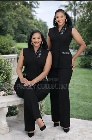 Good Quality Sleeveless 2pc Suit