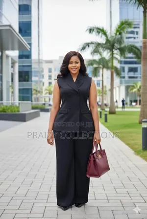 Good Quality Sleeveless 2pc Suit