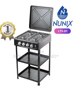 Nunix Full Gas Standing Cooker With Shelf