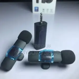 Dual Jack Pin Wireless Microphone