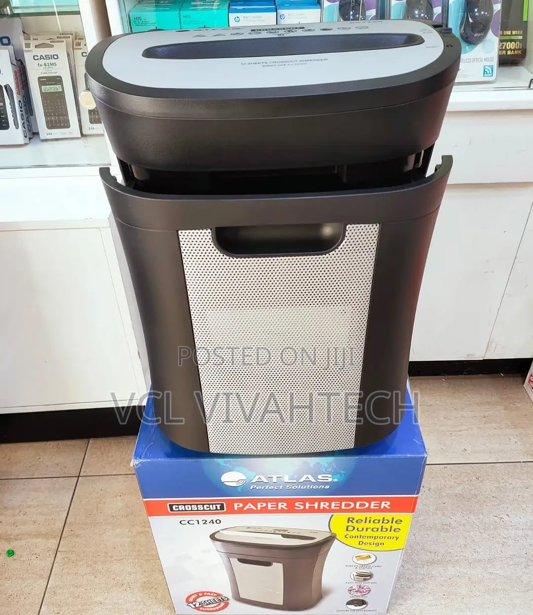 Atlas Cc1240 12 Sheets Paper Shredder