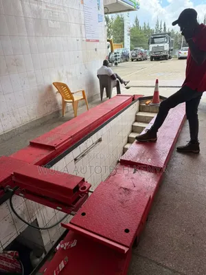 3d Alignment System and a Pit Rack Without Legs Sunshine