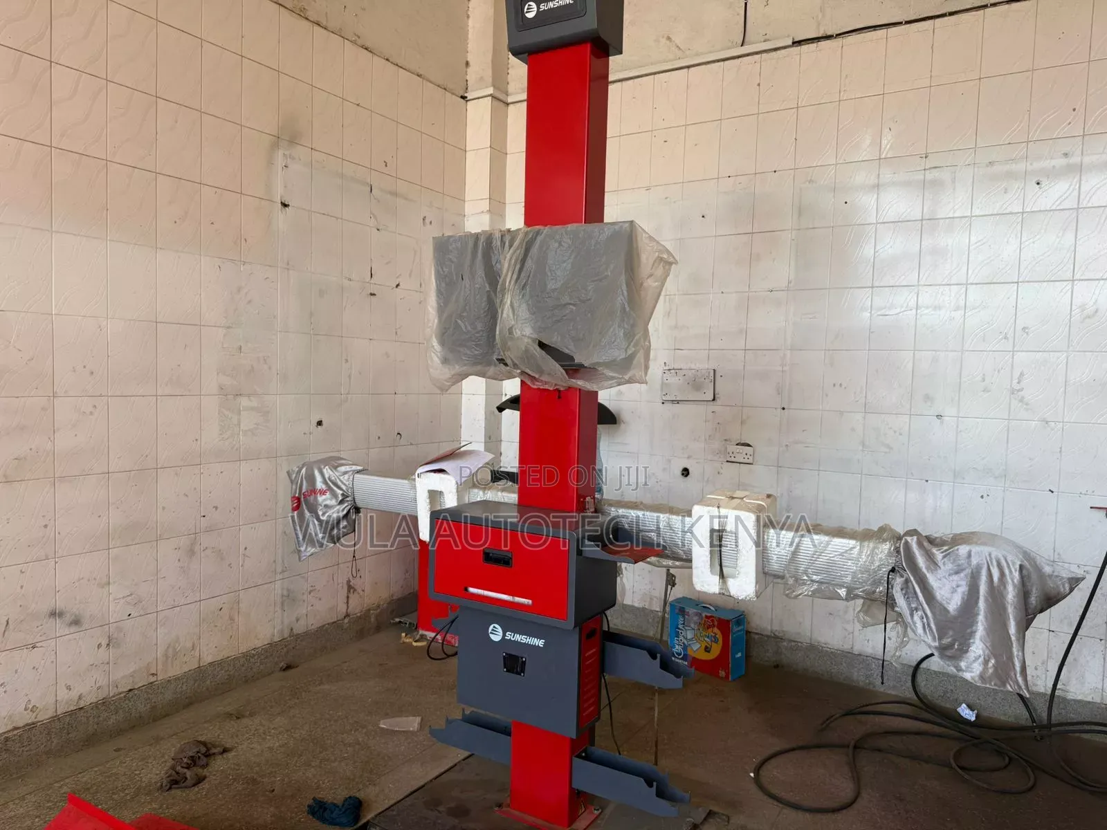 3d Alignment System and a Pit Rack Without Legs Sunshine