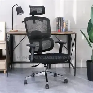 Executive Arm Orthopedic Swivel Office Chair