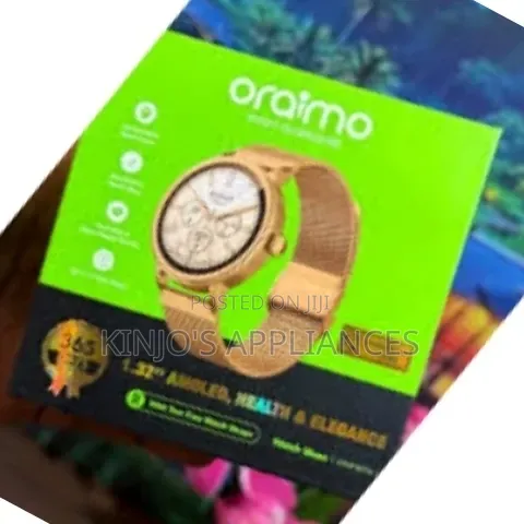 Oraimo *Watch Muse* Osw-831n 1.32” Amoled Ip68 Smart Watch
