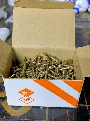 MDF Screw(Chipboard) 4"X30mm- 200pcs