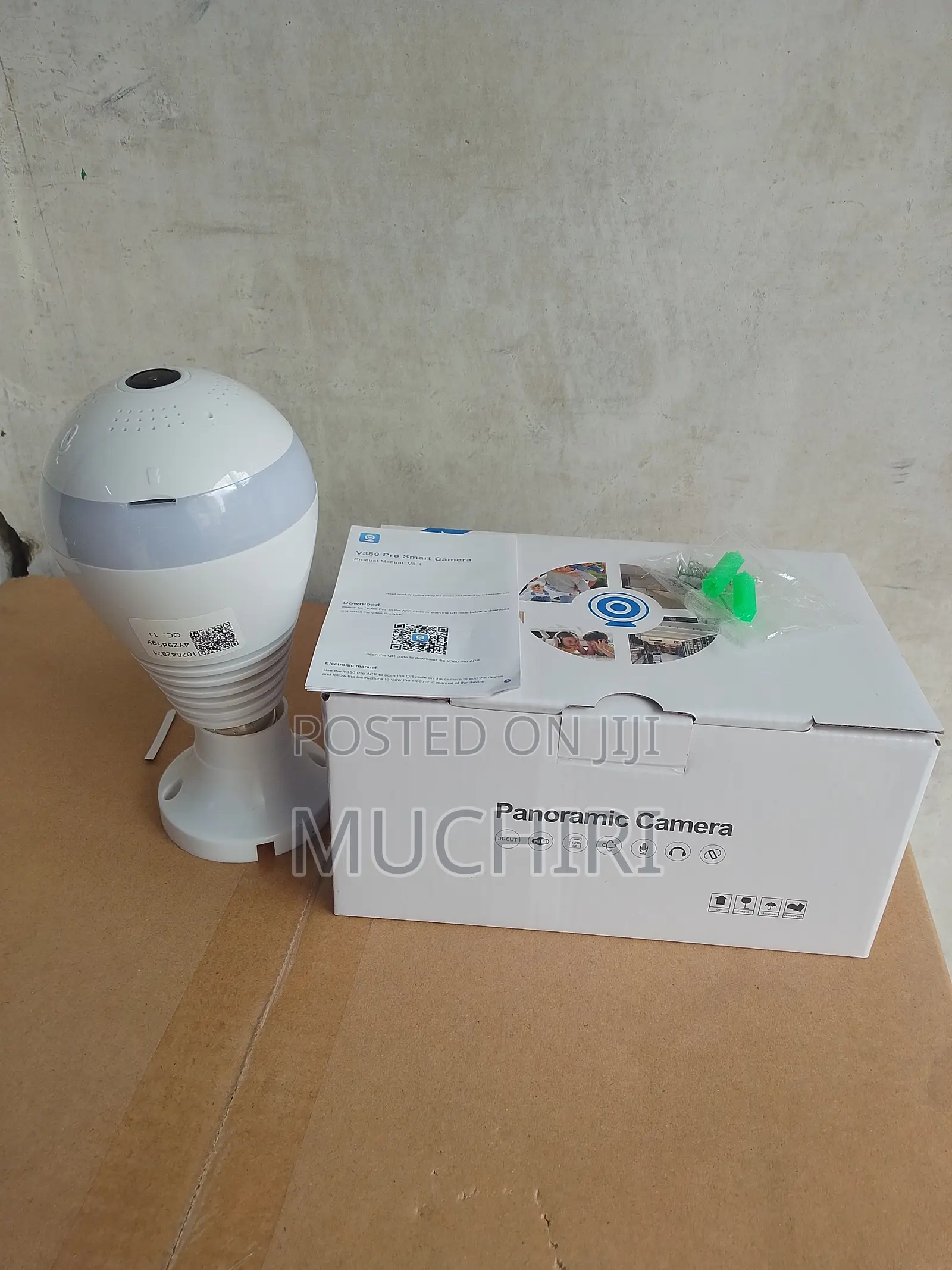 V380 Wireless Panoramic Ip Nanny Camera