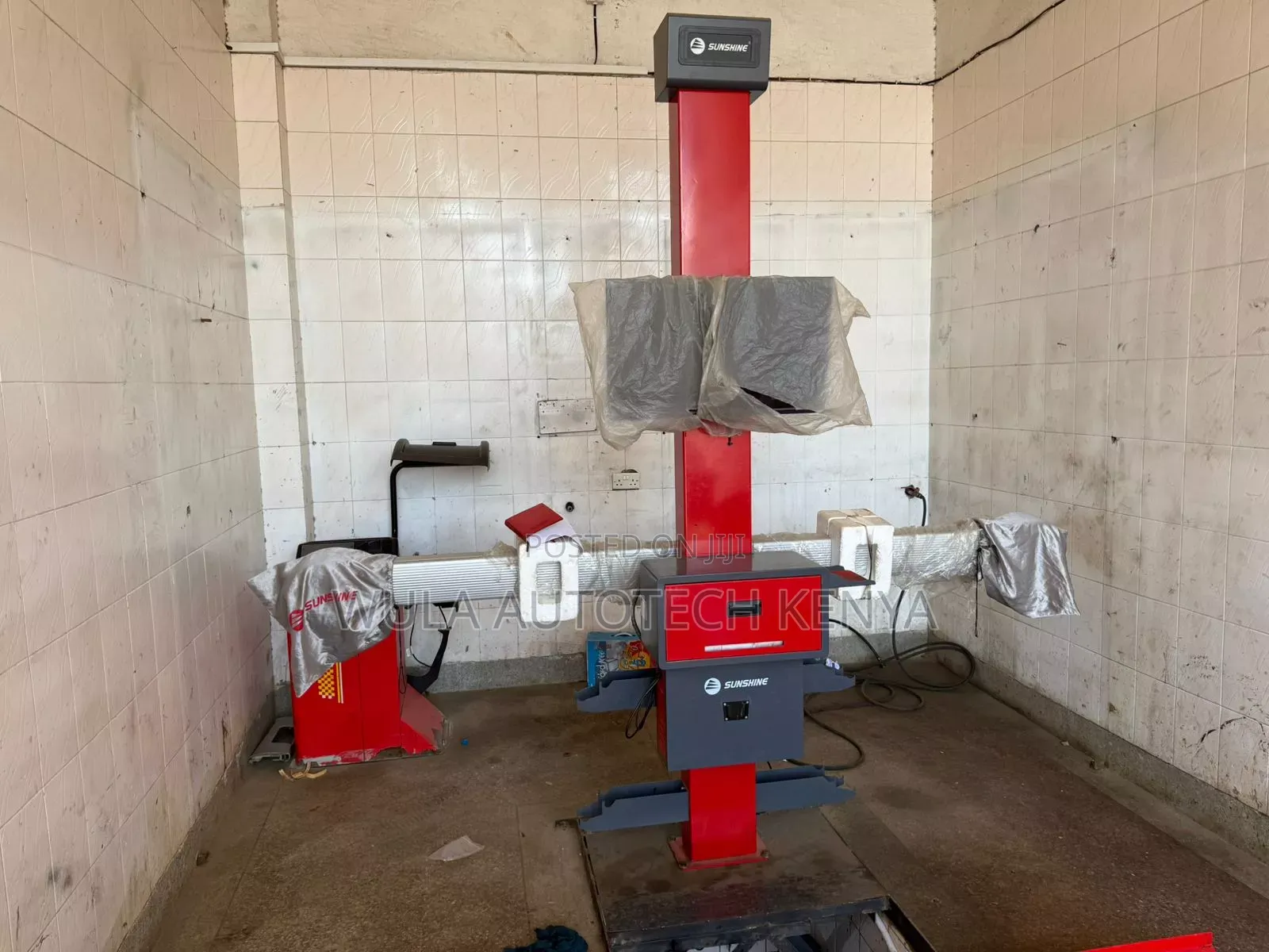 Strong Heavy Duty Pit Rack Machine Plus 3d Wheel Alignment Sunshine