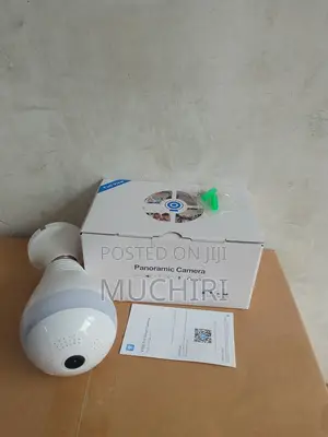 Wifi Panoramic Bulb Camera – V380 New