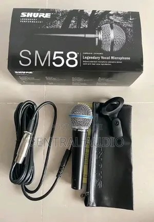 Shure Sm 58 Wired Mic