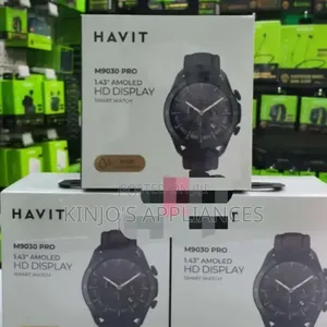 Havit M9030 Pro *1.43" Amoled* Hd Display Ip68 Waterproof Smart Watch