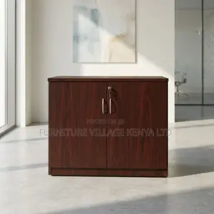 2 Door Wooden Credenza Office Bookcase