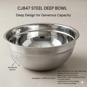 Stainless Steel Bowl 30cm / Mixing Bowl