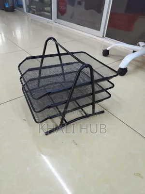 3 Layer Mesh File Tray – Desktop Paper Organizer Kenya