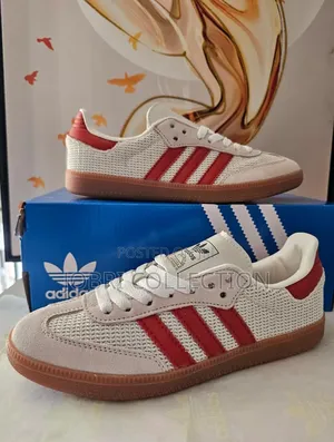 Adidas Samba Og Crystal White Preloved Red Sneakers
