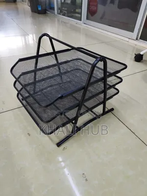 Document Tray Office Document Tray 3 Tier Metal Mesh Organizer Nairobi