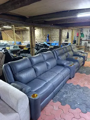 Oslo 5 Seater Semi-Recliner Sofa/5 Seater Sofa