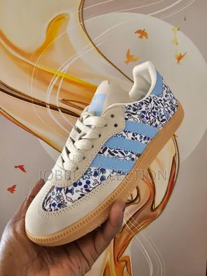 Adidas Samba Og Liberty London Blue Floral Sneakers